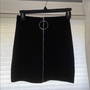 Black skirt
